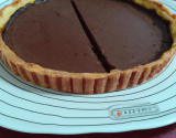 Tarte au chocolat minute