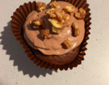 Cupcake cœur de Nocciolata