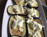 Aubergines, ricotta et fromage à raclette