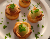 Vol au vent aux poireaux