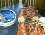 Cake boudin noir, camembert et lait cru