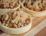 Tarte crumble aux abricots rapide