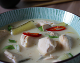 Soupe asiatique (poulet - coco)