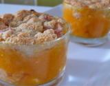 Crumble de butternut au bacon et chèvre