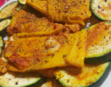 Courgettes aux épices à poisson