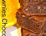 Brownies chocolat, orange, praliné, amandes