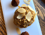 Bombe aux amandes et au café