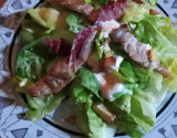 Salade de poulet au bacon