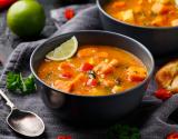 Soupe thai aux légumes croquants