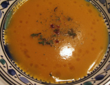 Soupe de lentilles corail facile