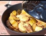 Tajine de courgettes au poulet