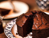 Gâteau tout chocolat au cacao amer