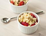 Crumble aux fraises