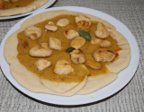 Galettes de poulet au curry