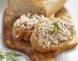 Rillettes aux deux saumons citron ciboulette