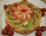 Pizza aux fruits