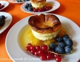 Petits flans de ricotta au Limoncello et à l’ananas