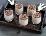 Panna cotta au chocolat au lait