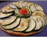 Tarte fine à la courgette