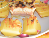 Gratins de pommes de terre aux jambon