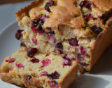 Cake aux cranberries séchées