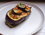 Aubergine farcie à l'italienne