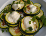 Douceur de courgettes au chèvre frais