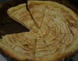 Tarte aux pommes légère et peu sucrée