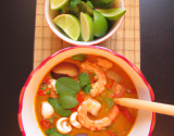 Soupe Tom Yum thaïlandaise