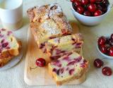 Gâteau à la ricotta et aux cerises