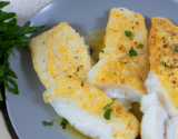 Filets de haddock pochés à l'écrasée de primeur de Provence