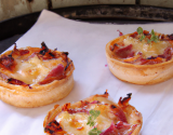 Mini-tartes flambées