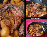 Tajine de lapin au cidre et pruneaux