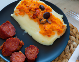 Parmentier de poisson et chorizo