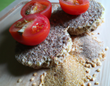 Palets au son d'avoine, aux tomates séchées et à la tome de brebis