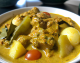 Mijoté de dinde curry gingembre