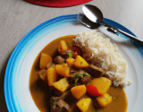 Curry de bœuf aux fruits