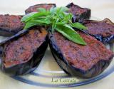 Aubergines farcies rapides