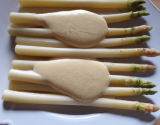 Asperges à la crème et au permesan