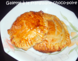 Galette individuelles à la frangipane poire-chocolat