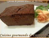 Gâteau de patates douces au chocolat