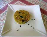 Quinoa aux courgettes et petites graines, façon risotto