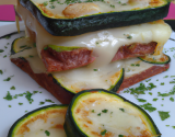 Croque monsieur aux courgettes