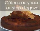 Gâteau au yaourt aux pommes et au sirop d'agave