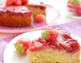 Fondant fraises amandes