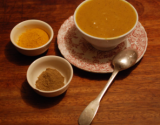 Velouté de carottes curcuma et cumin noir