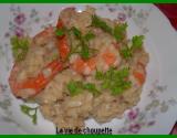 Risotto aux crevettes économique