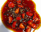 Compotée de fraises au poivre du Sichuan