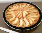 Tarte aux pommes fondante à pâte sablée