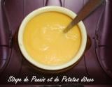 Soupe de Panais et de patate douce